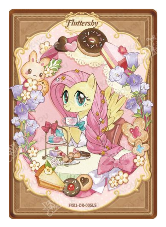 FX01-OR-005L5 - Fluttershy KAYOU MLP single card