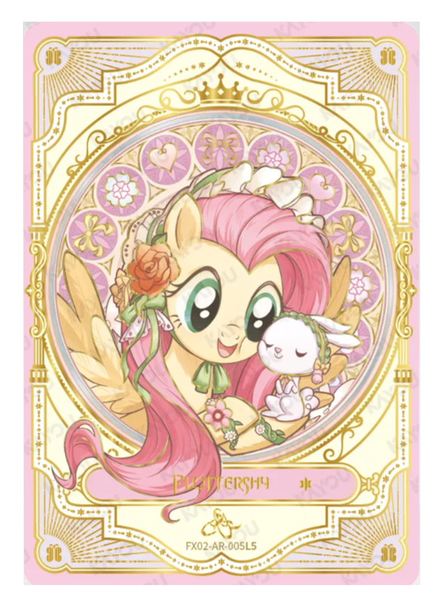 FX02-AR-005L5 - Fluttershy KAYOU MLP single card