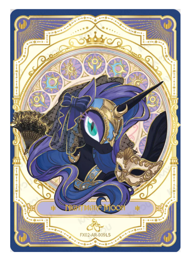 FX02-AR-009L5 - Nightmare Moon KAYOU MLP single card