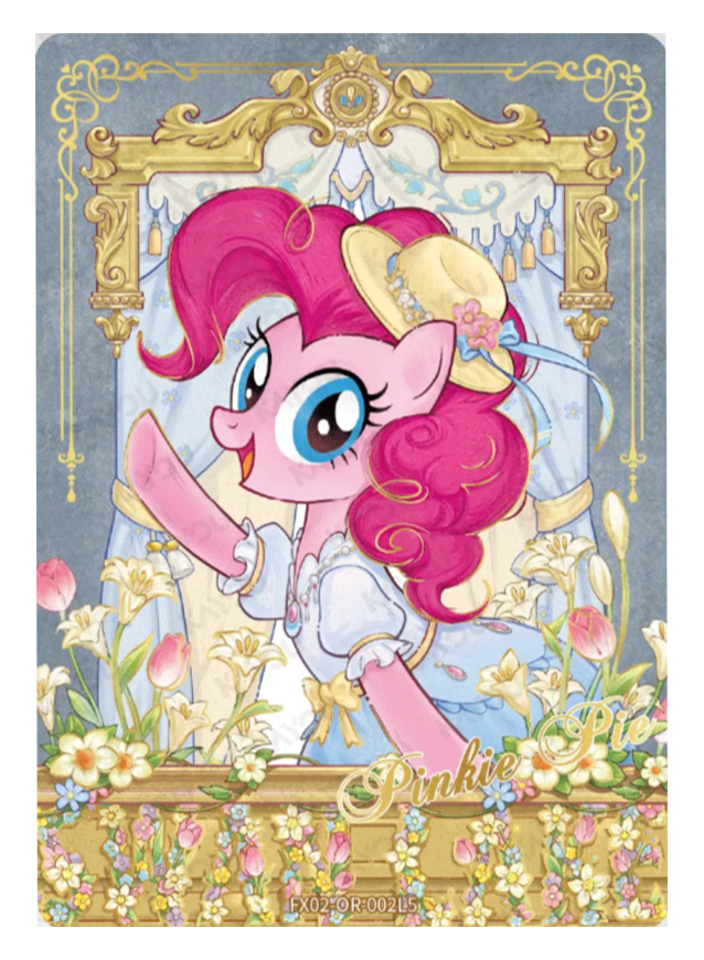 FX02-OR-002L5 - Pinkie Pie KAYOU MLP single card