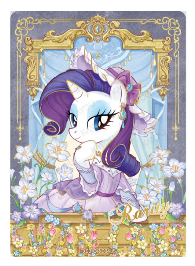 FX02-OR-004L5 - Rarity KAYOU MLP single card