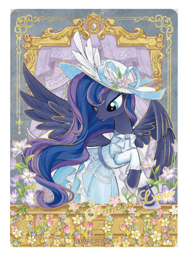 FX02-OR-007L5 - Princess Luna KAYOU MLP single card