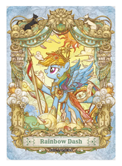 FX02-◇AR-003L5 - Rainbow Dash KAYOU MLP single card
