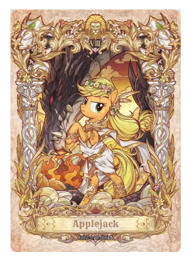 FX02-◇AR-006L5 - Applejack KAYOU MLP single card
