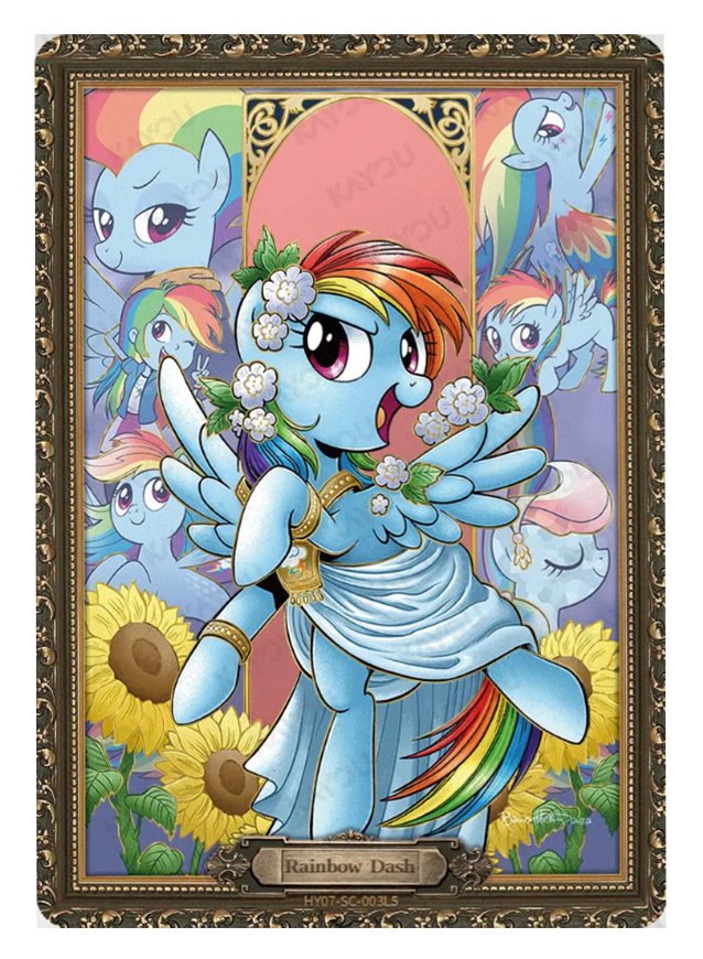 HY07-SC-003L5 HY07-SC-003L5 - Rainbow Dash SC single card