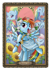 Rainbow Dash SC HY07-SC-003L5 MLP single card