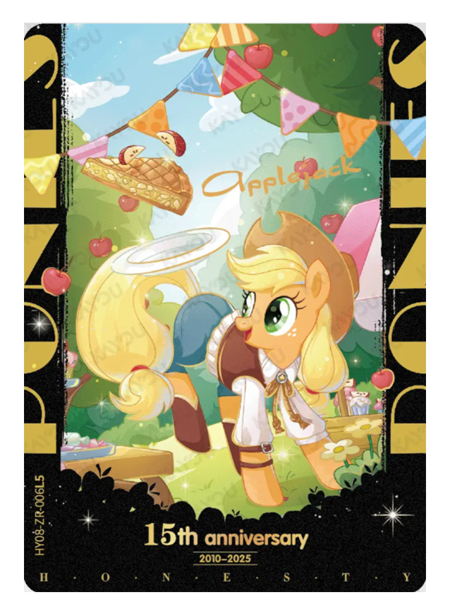 Applejack ZR HY08-ZR-006L5 MLP single card