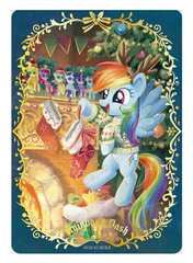 Rainbow Dash SC HY10-SC-003L5 KAYOU MLP Moon Edition Series 10 single card