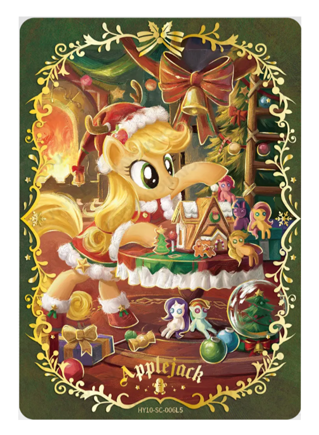 Applejack SC HY10-SC-006L5 KAYOU MLP Moon Edition Series 10 single card
