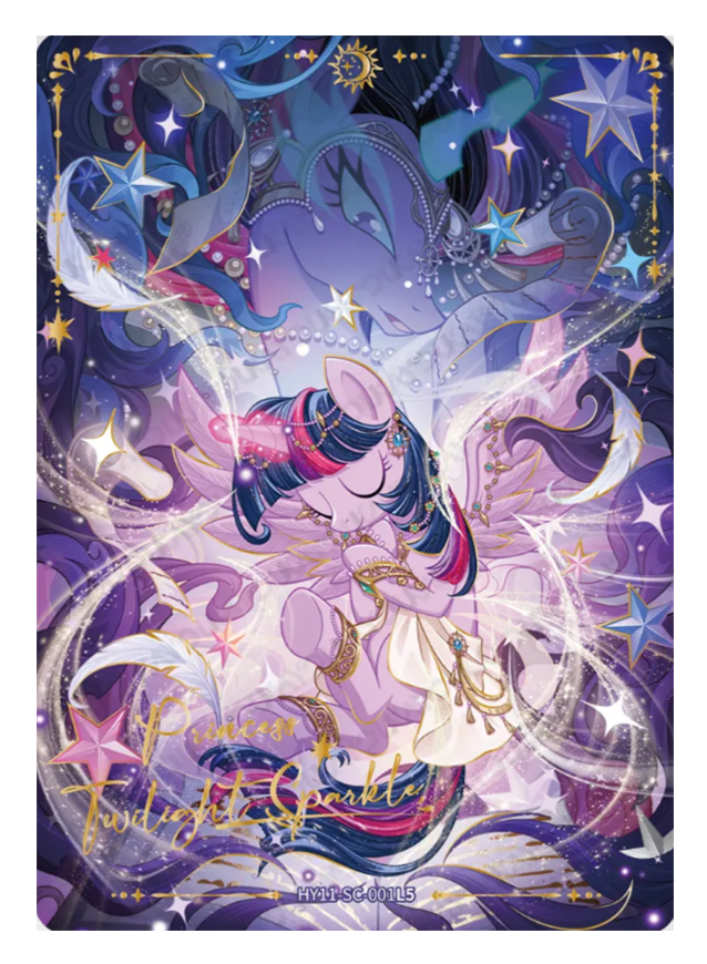 Princess Twilight Sparkle SC HY11-SC-001L5 KAYOU MLP Moon Edition Series 11 single card