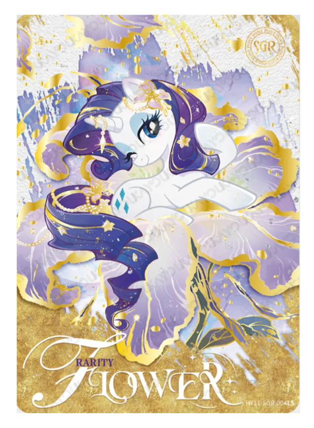 HY11-SGR-004L5 - Rarity KAYOU MLP single card