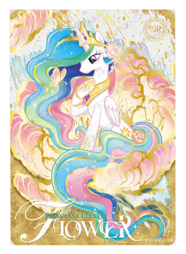 HY11-SGR-007L5 - Princess Celestia KAYOU MLP single card