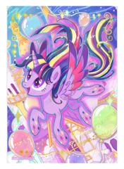 HY11-ZR-001L5 - Twilight Sparkle KAYOU MLP single card