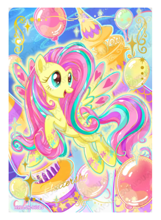 HY11-ZR-005L5 - Fluttershy KAYOU MLP single card