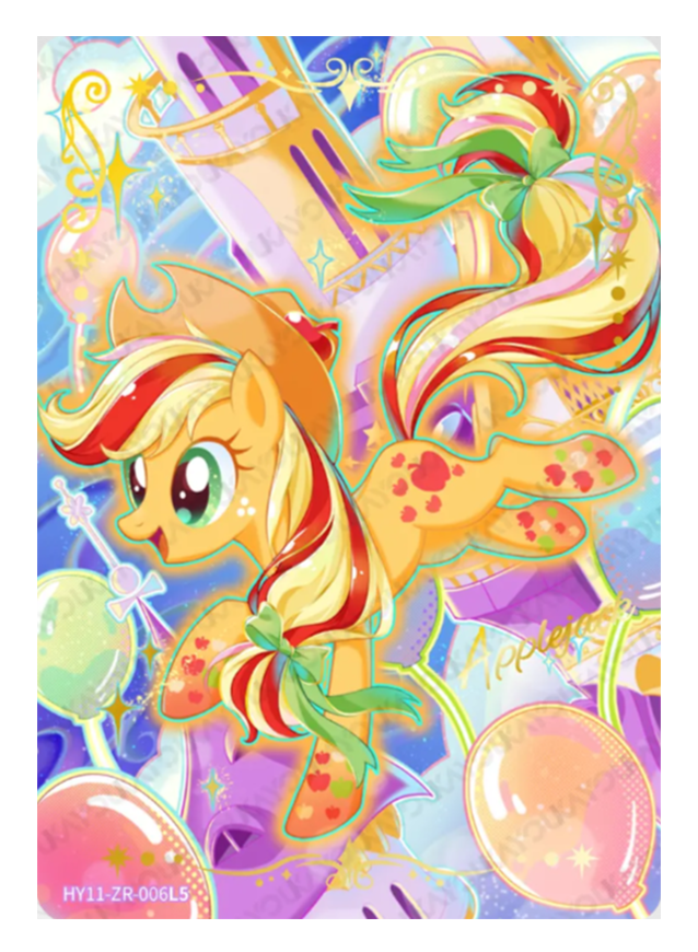 HY11-ZR-006L5 - Applejack KAYOU MLP single card