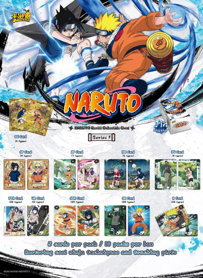 KAYOU Naruto - Smriti Collectible Cards - Chapter Jin - Display Box product image