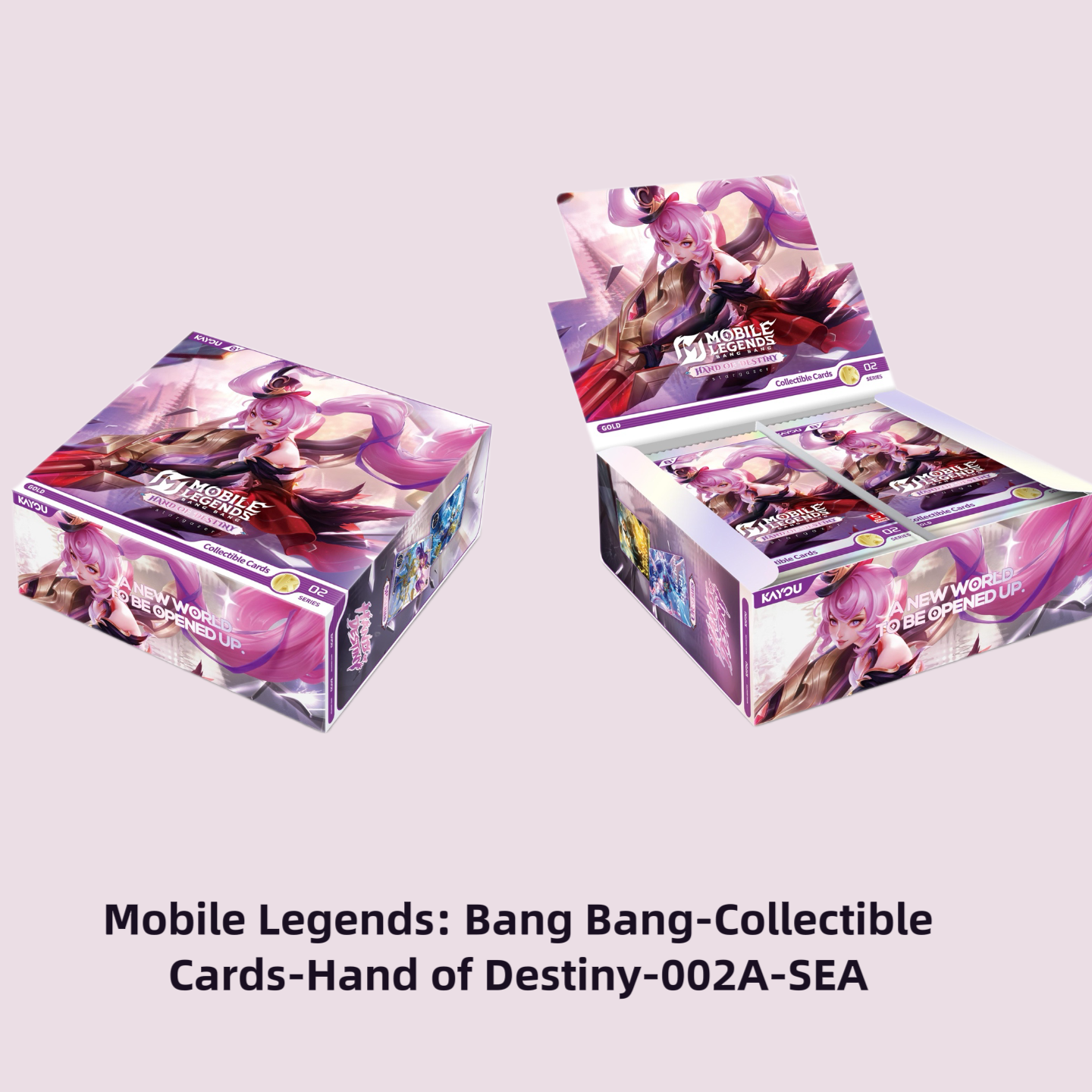 KAYOU Mobile Legends: Bang Bang - Collectible Cards - Hand of Destiny - 002A - SEA - Display Box product image