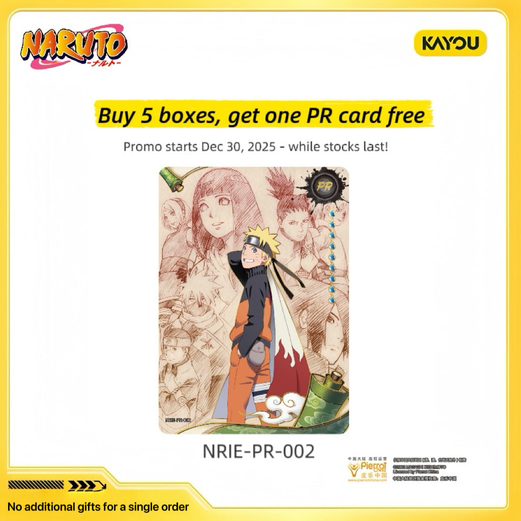 KAYOU Naruto - Smriti Collectible Cards - Chapter Jin - SEA - Display Box product image