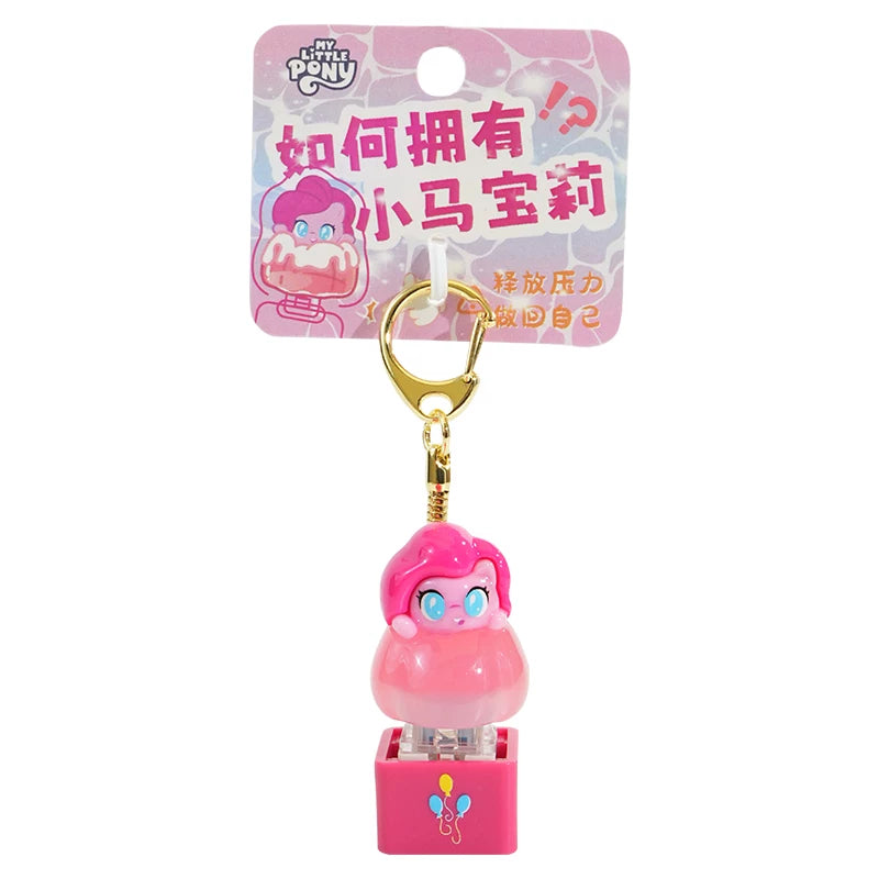 MLP Baimao press-button fidget keychain gallery photo