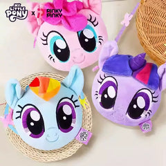 MLP PinkyPinky plush crossbody bag detail photo