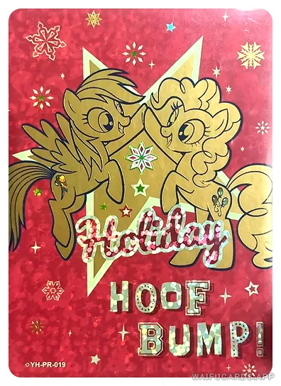 PR-DIAMOND-YH-PR-019 ◇YH-PR-019 KAYOU My Little Pony PR card
