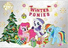 PR-WINTERPONIES WINTERPONIES KAYOU My Little Pony PR card