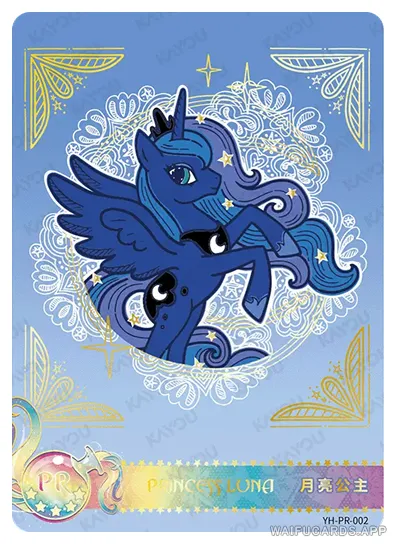 PR-YH-PR-002 YH-PR-002 KAYOU My Little Pony PR card