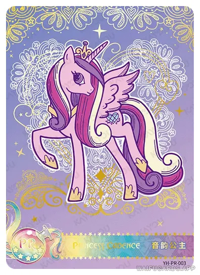 PR-YH-PR-003 YH-PR-003 KAYOU My Little Pony PR card