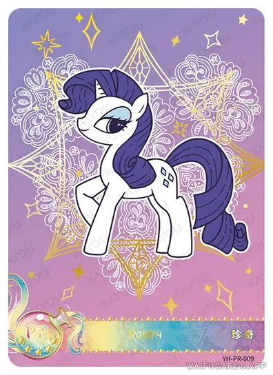 PR-YH-PR-009 YH-PR-009 KAYOU My Little Pony PR card