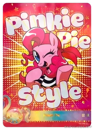 PR-YH-PR-011 YH-PR-011 KAYOU My Little Pony PR card