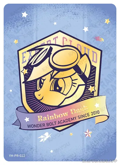 PR-YH-PR-022 YH-PR-022 KAYOU My Little Pony PR card