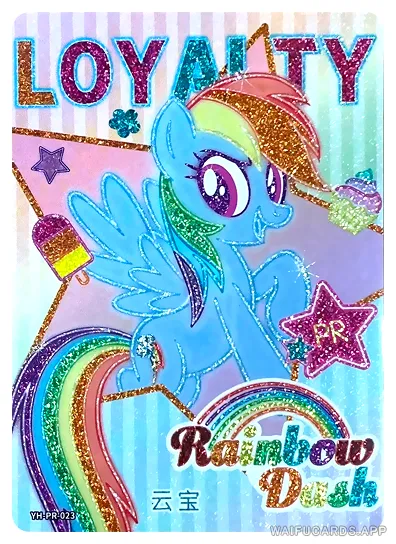 PR-YH-PR-023 YH-PR-023 KAYOU My Little Pony PR card