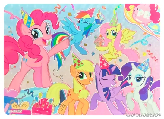 PR-YH-PR-025 YH-PR-025 KAYOU My Little Pony PR card