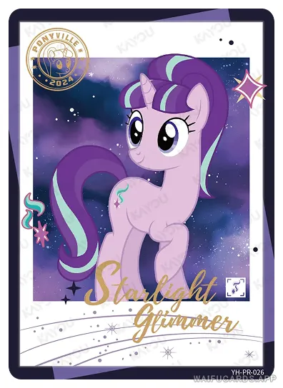 PR-YH-PR-026 YH-PR-026 KAYOU My Little Pony PR card