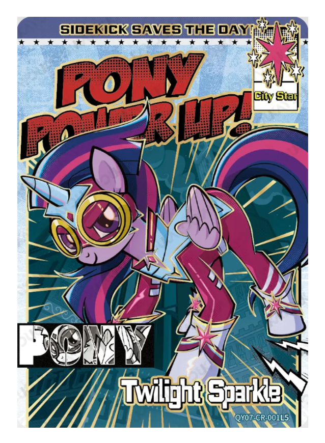 Twilight Sparkle Hidden CR QY07-CR-001L5 MLP single card