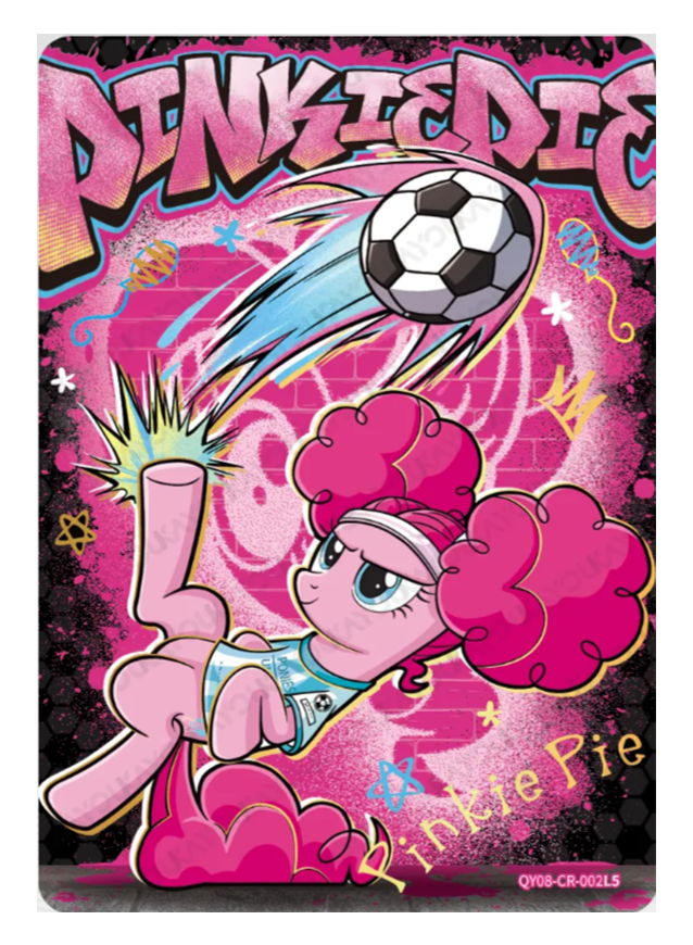 QY08-CR-002L5 - Pinkie Pie KAYOU MLP single card
