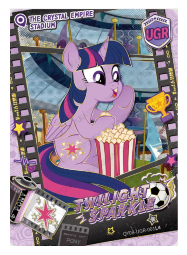 QY08-UGR-001L4 - Twilight Sparkle KAYOU MLP single card