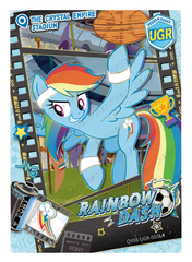 QY08-UGR-003L4 - Rainbow Dash KAYOU MLP single card