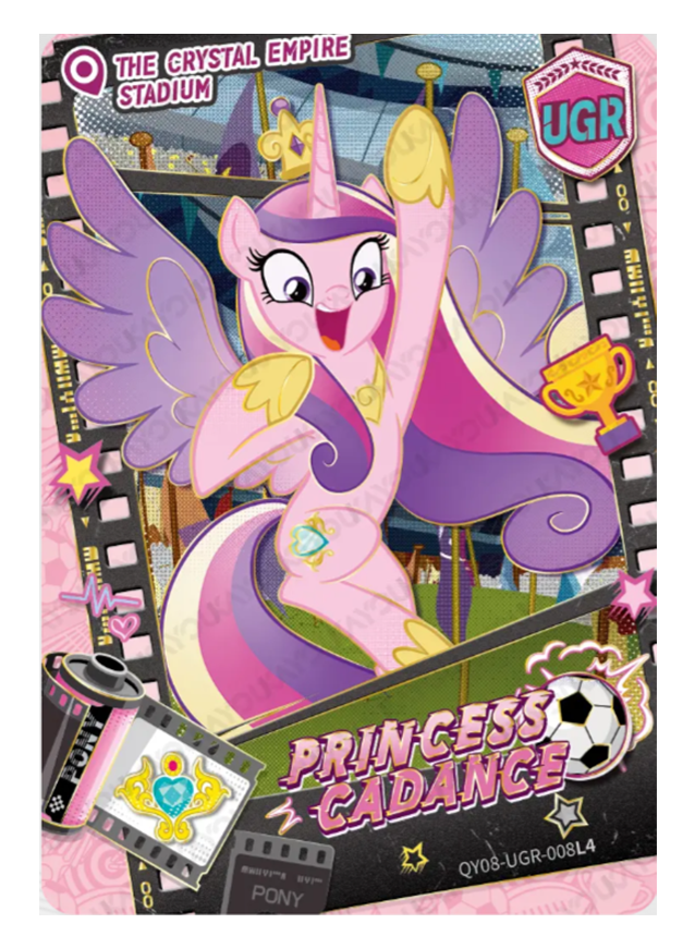 QY08-UGR-008L4 - Princess Cadance KAYOU MLP single card