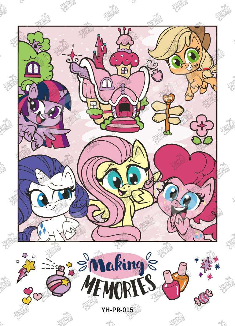 YH-PR-015 MM Making Memories KAYOU My Little Pony PR activity card