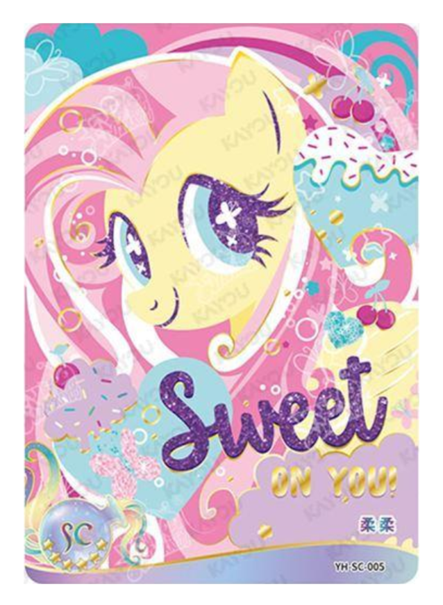 Fluttershy SC YH-SC-005 MLP single card