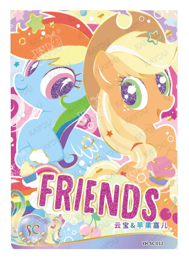 YH-SC-012 YH-SC-012 - Rainbow Dash & Applejack SC single card