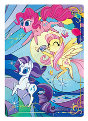 Pinkie Pie, Fluttershy & Rarity SC YH-SC-018 MLP single card