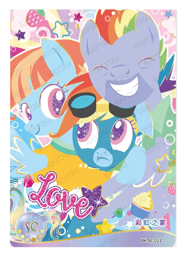 Rainbow Dash and Her Family SC YH-SC-021 MLP single card