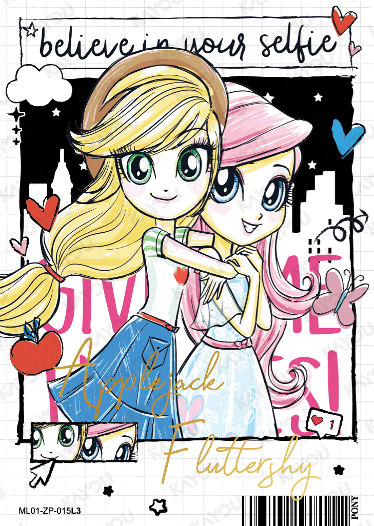 ML01-ZP-015 KAYOU MLP Friendship Sonic Boom Book Edition Friendship Sonic Boom Book ZP bundle card
