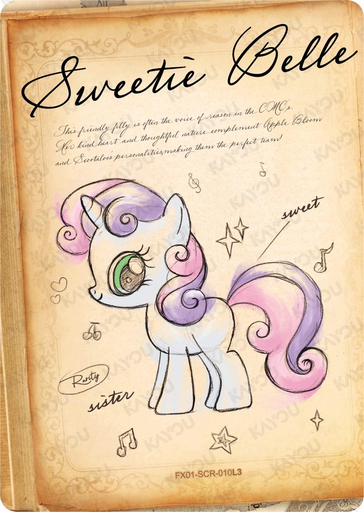 FX01-SCR-010L5 KAYOU MLP Star Edition Star 1 SCR bundle card