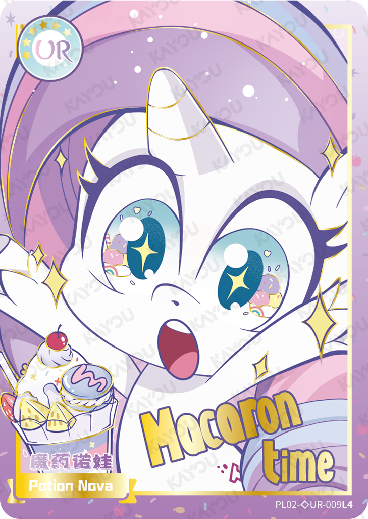 PL02-◇UR-009 KAYOU MLP Qi Meng Party Edition Qi Meng Party 2 Hidden Diamond UR bundle card