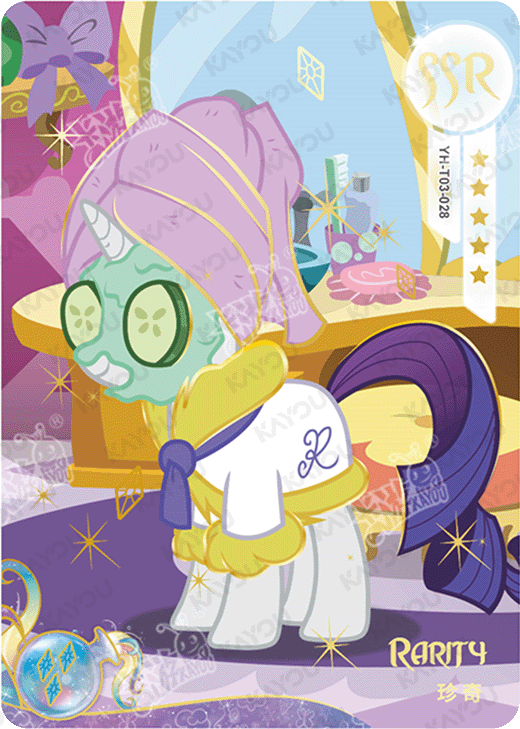 YH-T03-028 KAYOU MLP Moon Edition Chinese Series 3 SSR bundle card
