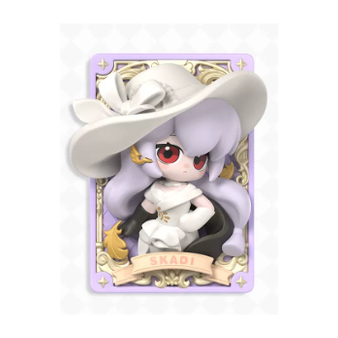 KAYOU x Arknights Luminescent Serenade Skadi 3D card figure possible design