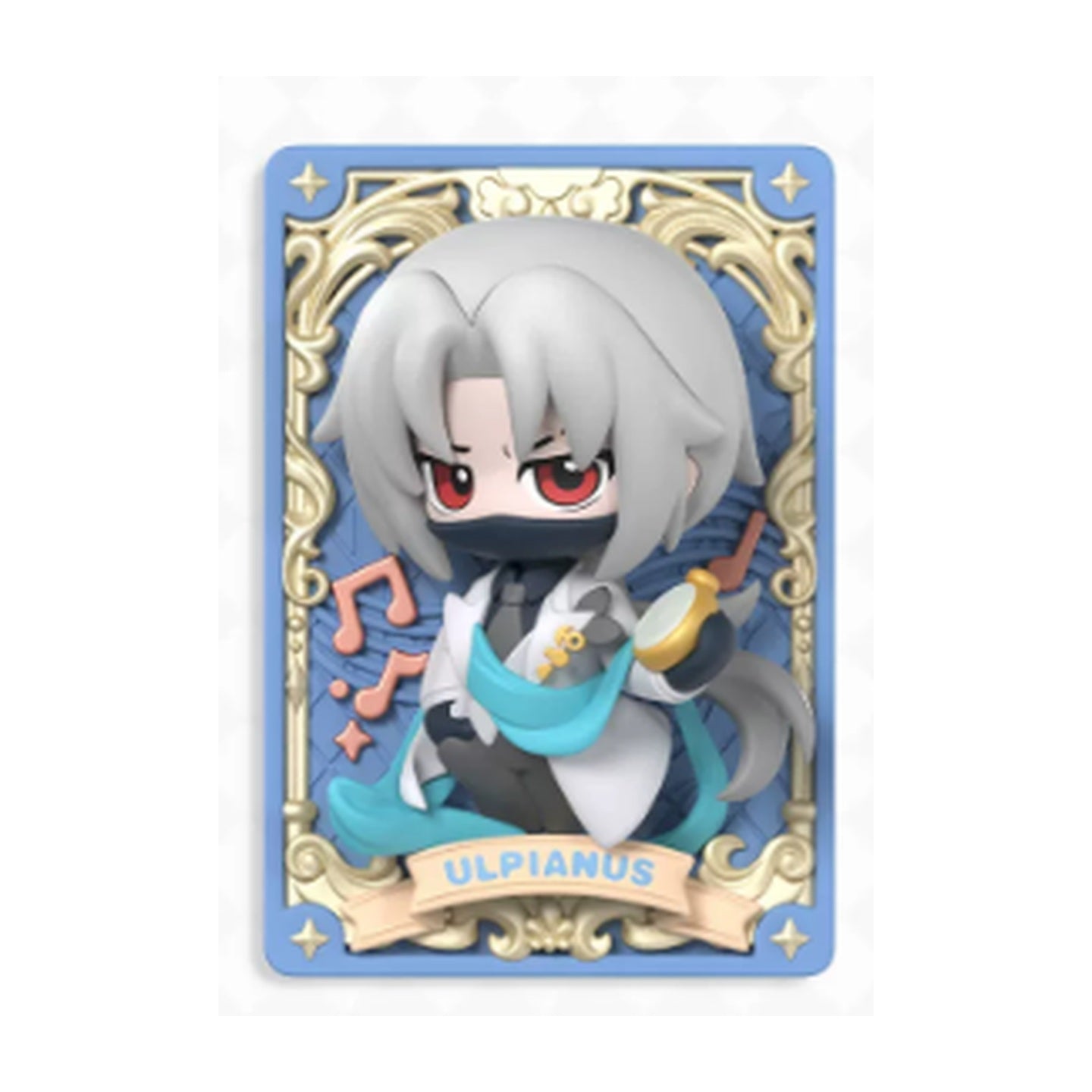 KAYOU x Arknights Luminescent Serenade Ulpianus 3D card figure possible design